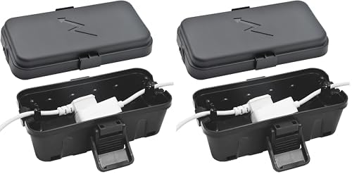 Hrensaw Small Weatherproof Electrical Connection Box, Outdoor Electrical Box by Hrensaw