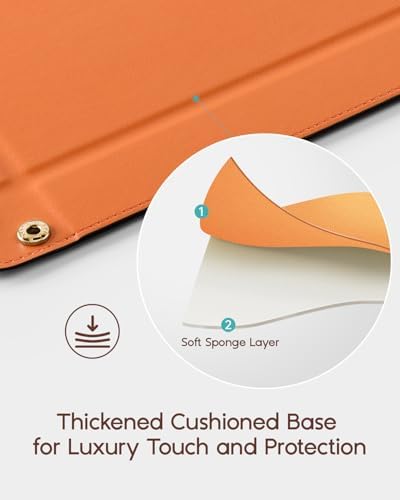 VLANDO Travel Valet Tray, Foldable PU Leather Catchall Tray - Image 4