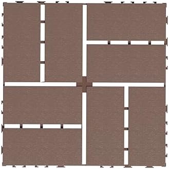 Deck Tiles for Outdoor, Plastic Outdoor Flooring Tiles, Kitchen Non Slip - Image 5
