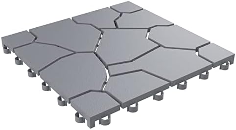 Pure Garden 30-Pack Polypropylene Interlocking Patio Deck Tiles by PureGarden