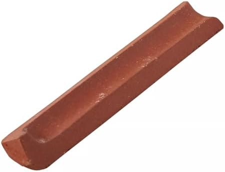Tenedos 1x6 Colonial Red Smooth Inside Corner Quarry Tile - Image 2