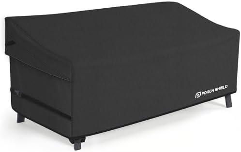 Porch Shield Waterproof Outdoor Sofa Cover 92W x 40D x 35H inch by PorchShield