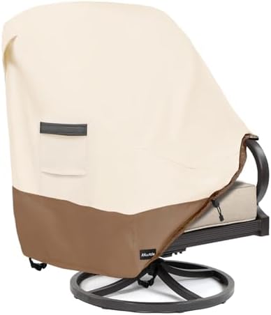 ANartcle Patio Chair Covers, 600D Waterproof Heavy Duty Outdoor Lawn Patio by PatioFurnitureCovers