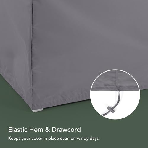 Covermates Elite Outdoor Deck Box Cover - 96W x 42D x 25H - Weatherproof - Image 6