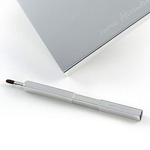 Jerome Alexander New Again Lipstick Palette & Retractable Brush, 6 Hot-Poured, Buildable & Blendable Smooth Matte Shades (Exciting Look)