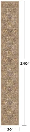 Washable 3x20 Extra Long Runner Rug - Image 2