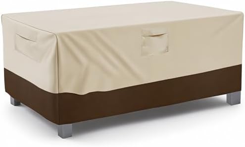 Vailge Outdoor Table Cover Rectangular, Patio Furniture Covers Waterproof by VAILGE