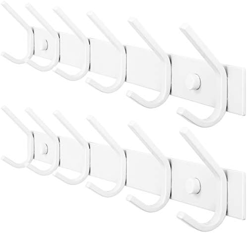 WEBI Coat Rack Wall Mounted, Coat Hooks Wall Mount, Coat Hanger Wall Hook Rack by WEBI