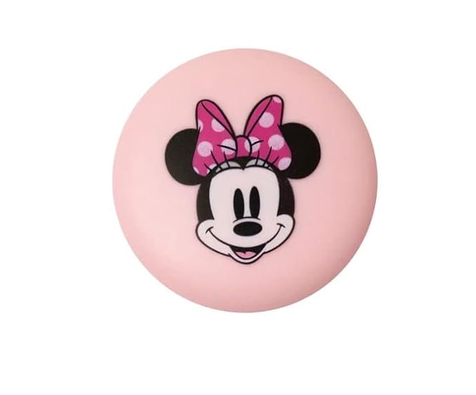 The Crème Shop x Disney Macaron Lip Balm Minnie Mouse Strawberries and Crème Pink Korean Scented Pocket Portable Vitamin E Shea Butter