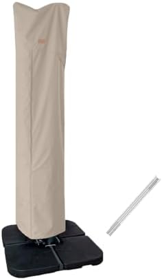Patio Umbrella Cover for 9'-13' Offset/Cantilever Umbrellas by GardenBalsam