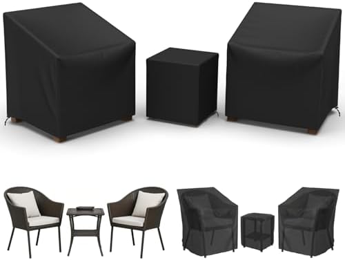 Gasadar Outdoor Furniture Cover Waterproof 3 Piece Set by Gasadar