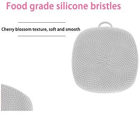 VWMYQ 2 Pack Face Scrubber，Silicone Face Scrubber for Men, Facial Cleansing Brush Silicone Face Wash Brush Manual Waterproof Cleansing Skin Care Face Brushes for and Exfoliating