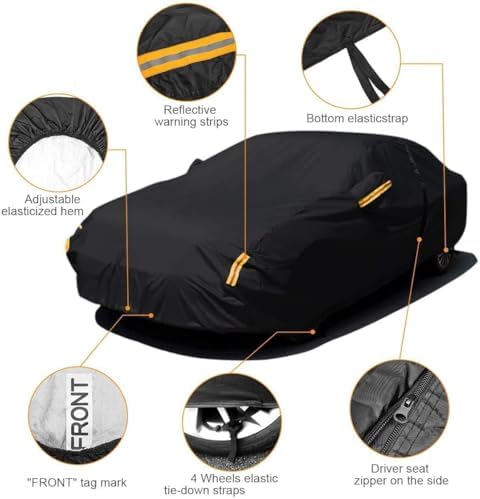 NEVERLAND Car Cover Waterproof All Weather - Image 5