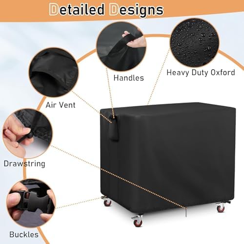 Waterproof Prep Table Cover for Patio Grill Dining Cart - Image 2