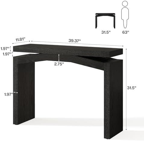 Tribesigns 40-Inch Console Table - Image 2