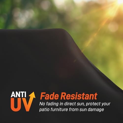Arcedo Patio Chaise Lounge Cover Waterproof 2 Pack - Image 4