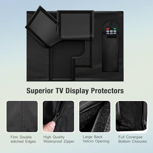 REDRICH 600D Heavy Duty Outdoor TV Cover - Image 3