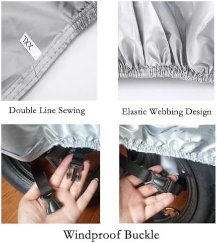 Motorcycle Cover Waterproof, Outdoor Motorbike Cover - Image 3