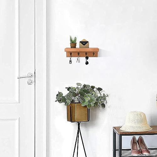 Key Holder Wall Mount, Farmhouse Wall Shelf - Image 5