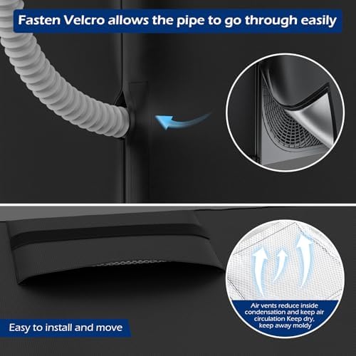 Air Conditioner Cover for Outside -600D Waterproof AC Units Cover Outdoor for - Image 5