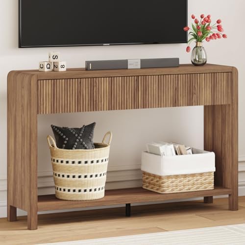 FATORRI Console Sofa Table for Entryway, 47.2 Inch Wood Foyer Tables for Living - Image 6