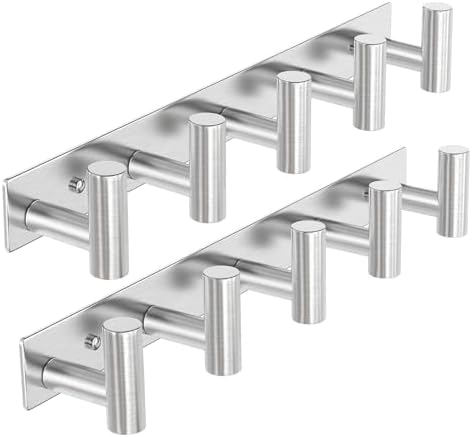 VAEHOLD Silvery Hat and Coat Wall Mount Rack by VAEHOLD