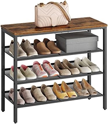 HOOBRO Shoe Rack for Entryway, 4-Tier Shoe Organizer - Image 6