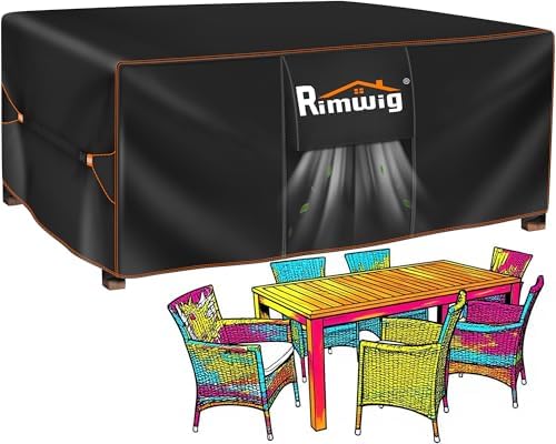 Patio Furniture Set Cover Outdoor Waterproof by Rimwig