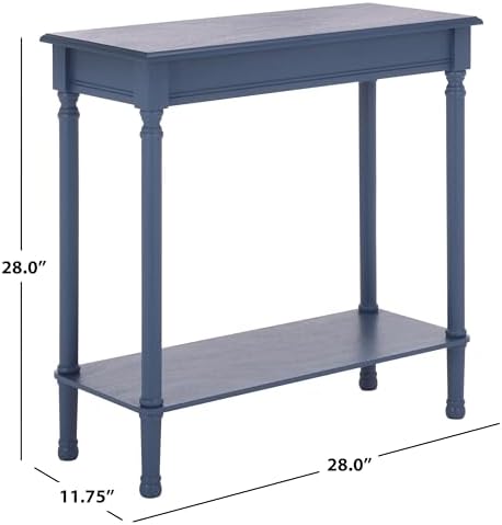 SAFAVIEH Tinsley Rectangle Wood Console Entryway Table - Image 2