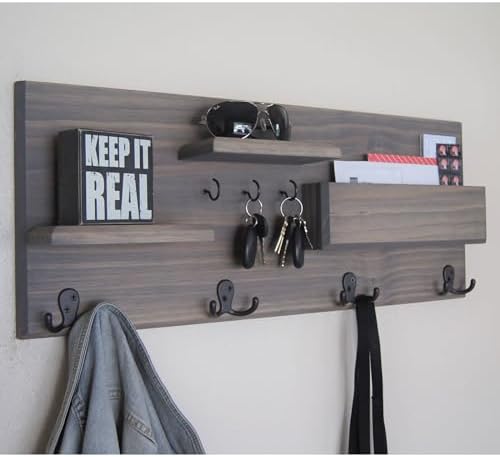 Homanu 100 Pack Black Coat Hooks Wall Mounted Double Prong - Image 7