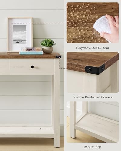 VASAGLE 47.2" Narrow Console Table - Image 6