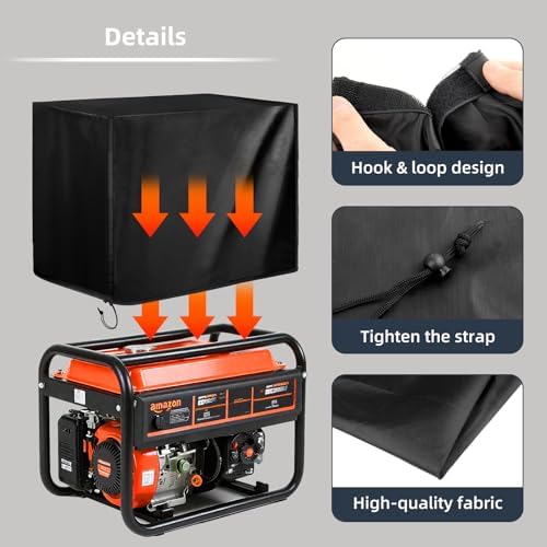 Waterproof Universal Generator Cover, Outdoor Generator Tent Running Cover - Image 4