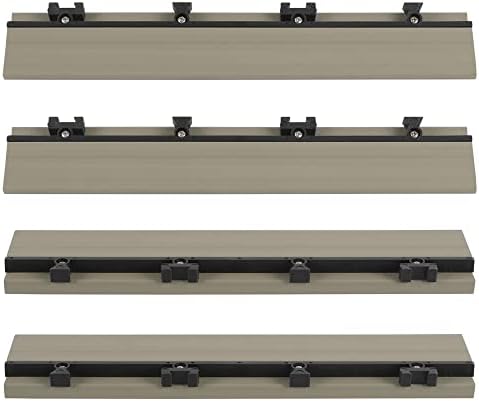 NewTechWood 1/6 ft. x 1 ft. Quick Deck Composite Deck Tile Straight Fascia in - Image 3
