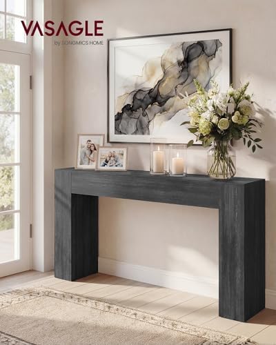 VASAGLE 63 Inches Entryway Table, Thick Tabletop Console Table - Image 2