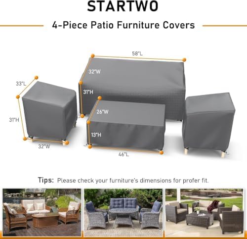 STARTWO Patio Furniture Covers - Image 2