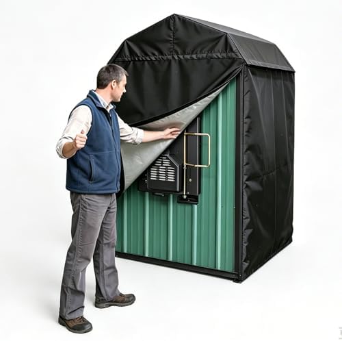 Large Outdoor dust and Waterproof Cover 600D Black, Very Suitable by Unknown