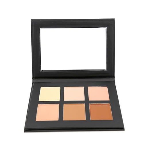 6 Color Contour and Highlighting Makeup Kit Contouring Foundation Concealer Palette Cream Kit Mattle (Medium)