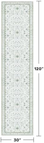 Hazo Haus Oushak Wide Hallway Runner Rug 2'6"x10' - Image 2