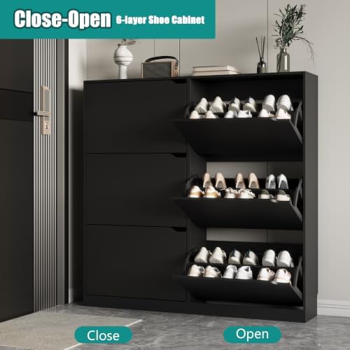 Xixini Shoe Storage Cabinet for Entryway - Image 3