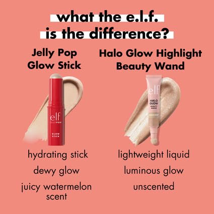 e.l.f. Jelly Pop Glow Stick, 0.28 Fl Oz (Pack of 1), Golden Shimmer