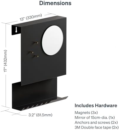 Key Holder Wall Mount and Mail Organizer - Image 3