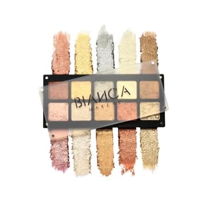Chromatic Eyeshadow Palette | 10 Vibrant Shades for Unlimited Creativity. (Metalic)