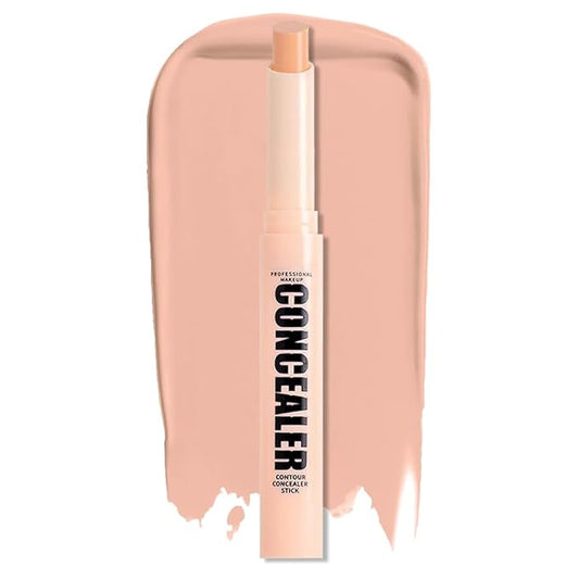 Kaely PROFESSIONAL MAKEUP Correcting Concealer Stick,Medium Coverage Concealer Crayon,under Eye Brightener Concealer for Dark Circles,corrector de ojeras,Lightweight,Vegan,05 HONEY PINK
