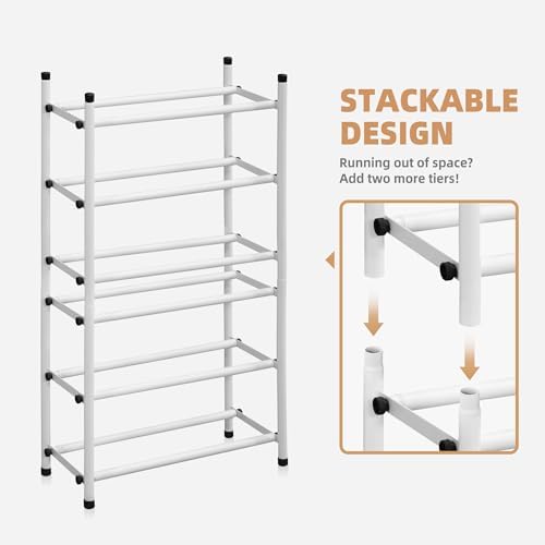 STORAGE MANIAC Expandable Shoe Rack - Image 4