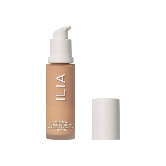 ILIA - True Skin Serum Foundation | Non-comedogenic, Cruelty-Free, Vegan, Weightless Feel, Buildable Coverage, Safe For Sensitive Skin (Chios SF6)
