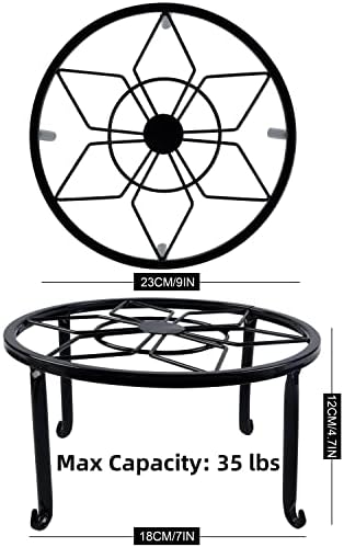 yosager 3 Pack Metal Plant Stands - Image 3