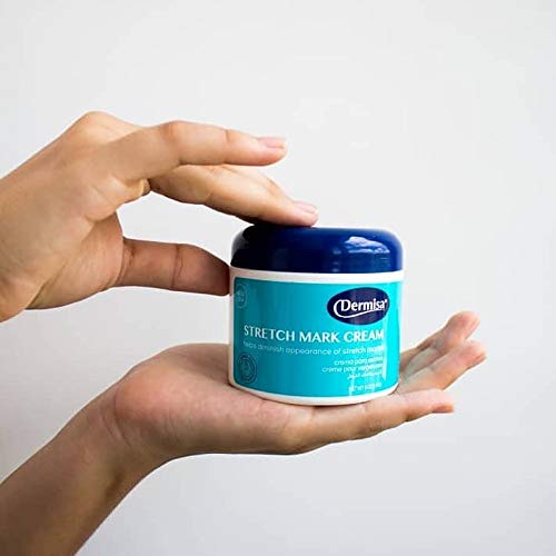 Dermisa Stretch Mark Cream | With Cocoa Butter, Vitamin E, Collagen & Elastin | 4 OZ | Pack of 2