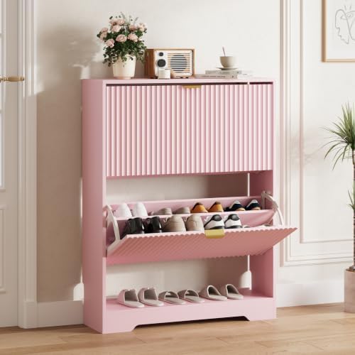 HUANLEGO Shoe Cabinet Storage for Entryway by HUANLEGO