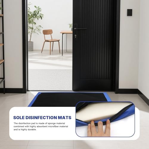 Shoe Solesdisinfecting Floor Mats, Sponge Entrance Mat, Shoe Sanitizer Mat - Image 5