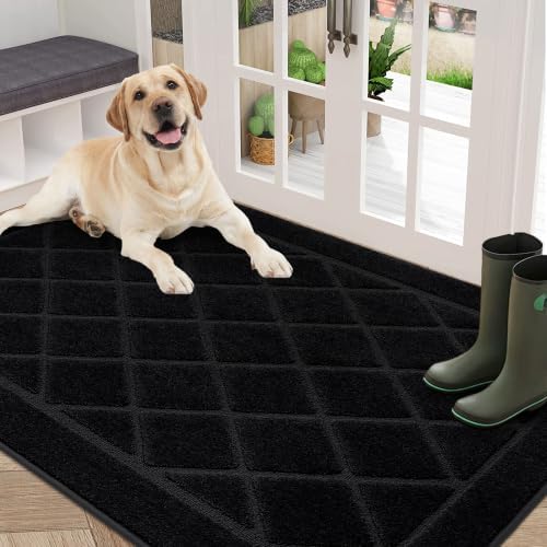 BEQHAUSE Dirt Trapper Door Mat 36" x 60", Doormat Non-Slip by BEQHAUSE